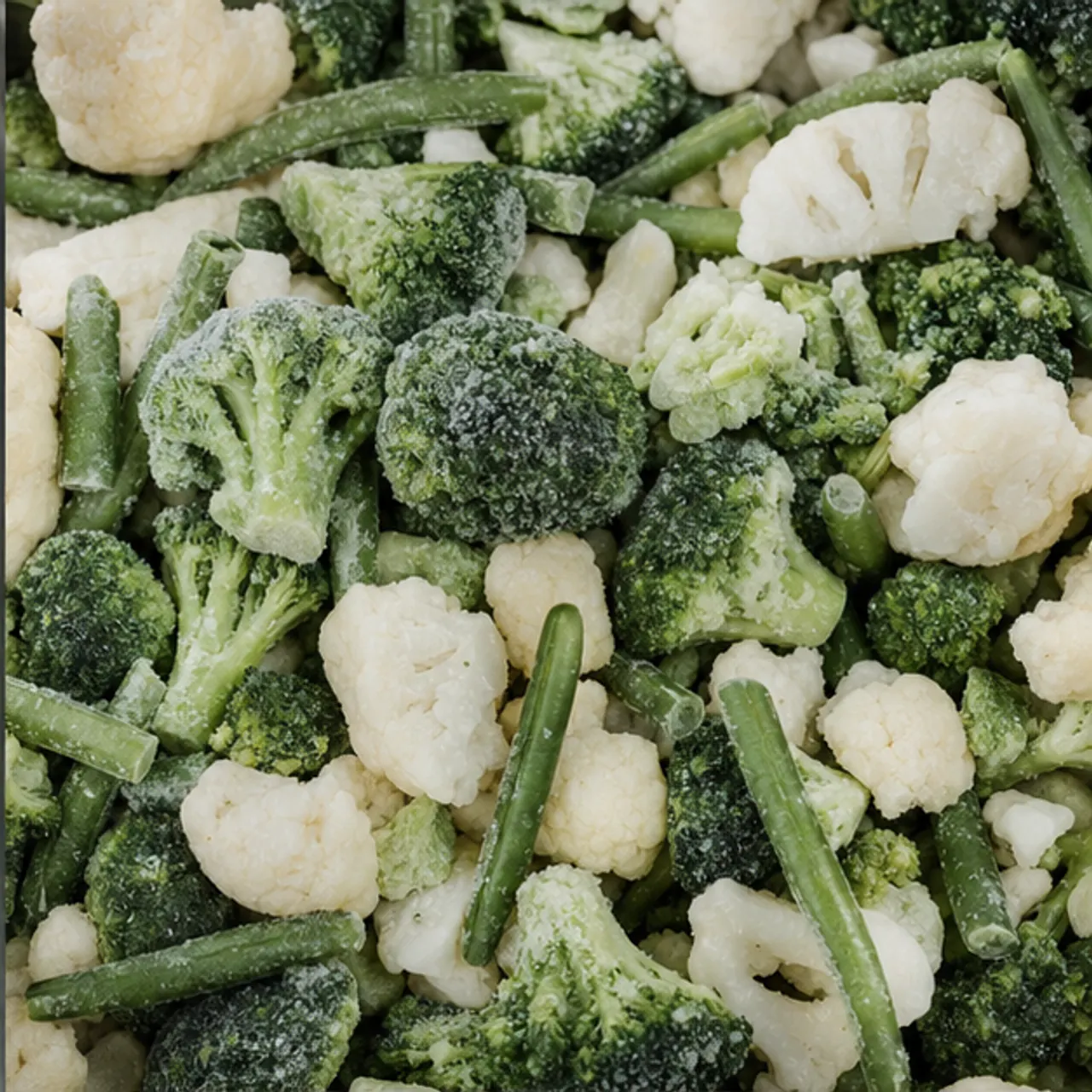 Frozen broccoli florets